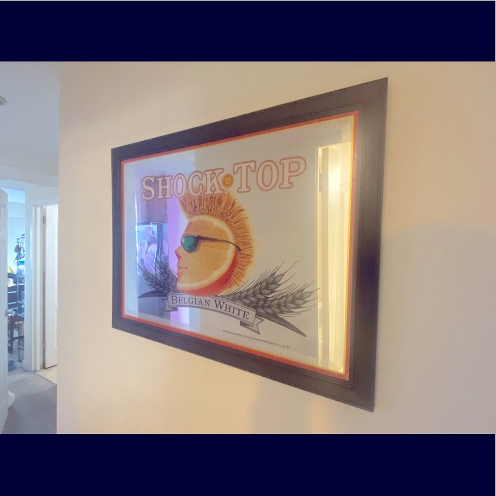 Shock Top Bar Sign